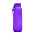 Bubi Brands Bubi Brands BB65AP636 22oz & 650 ml Foldable Water Bottle Rose; Amethyst Purple BB65AP636